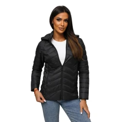 Sieviešu melna jaka Laim