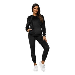 Sieviešu melns velūra komplekts Merlin