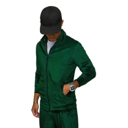 Vīriešu zaļš velūra džemperis Onil