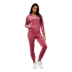 Sieviešu tumši rozā velūra komplekts Rosita