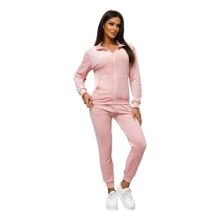 Sieviešu rozā velūra komplekts Rosita