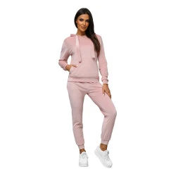 Sieviešu rozā velūra komplekts Merlin