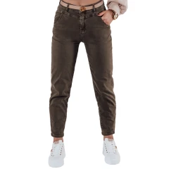 Sieviešu tumši pelēkie džinsi Evin