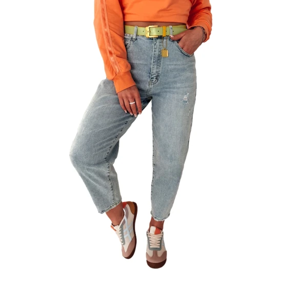 Sieviešu zili mammas džinsi Mom UY2485
