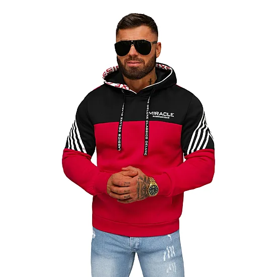 Vīriešu sarkans džemperis Miracle O/TT30505