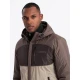 Vīriešu brūna jaka Inito Jakas
