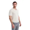 Vīriešu balts polo krekls Swing T-krekls