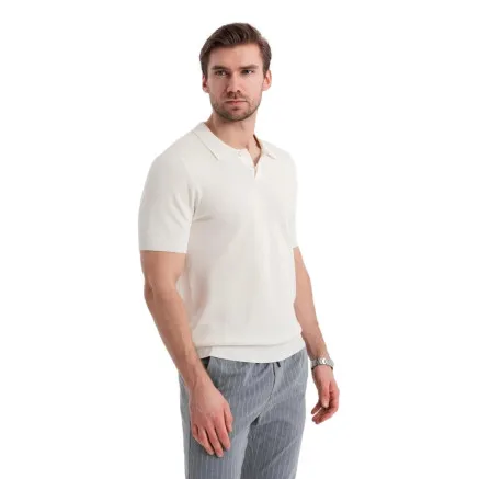 Vīriešu balts polo krekls Swing T-krekls