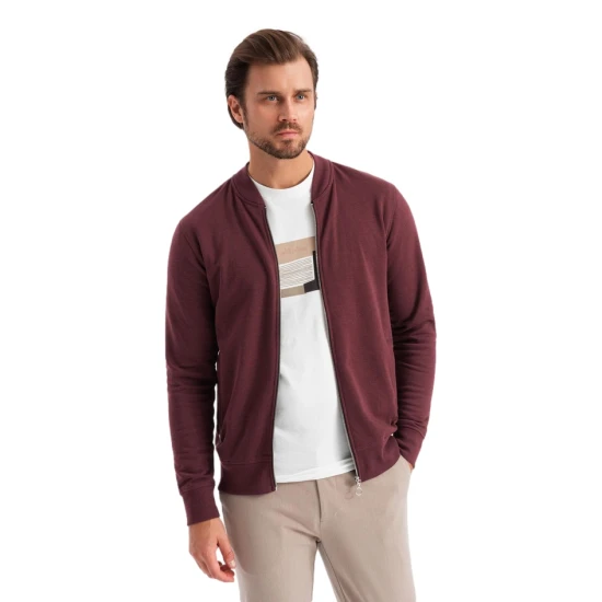 Vīriešu bordo džemperis Korn V13 OM-SSZP-0215
