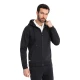 Vīriešu melns džemperis Adal V3 OM-SSZP-0213