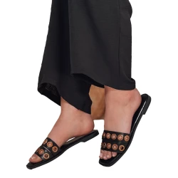 Sieviešu melnas čības Stelsan