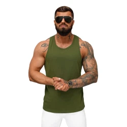 Vīriešu haki krekls bez piedurknēm Romul