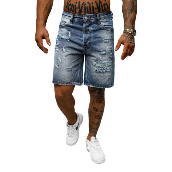 Vīriešu zili džinsa šorti Aldan O/VIP/2412