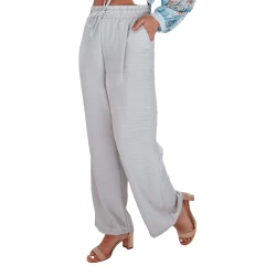 Sieviešu platās bikses pelēkas Milin