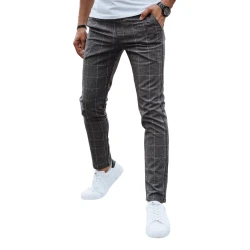 Vīriešu tumši pelēkas bikses Optin