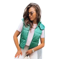 Light green shiny vest Osin