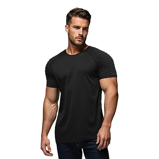 Meeste must T-särk Reserve JS/8T88/3