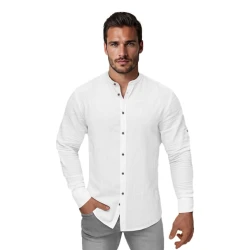 Balts vīriešu krekls Evin