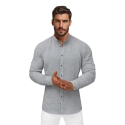 Vīriešu pelēks krekls Even