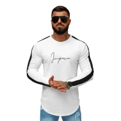 Balta vīriešu blūze Pero