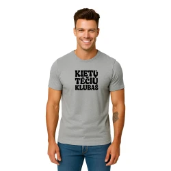 Vīriešu pelēks T-krekls Cool Dad (melns)