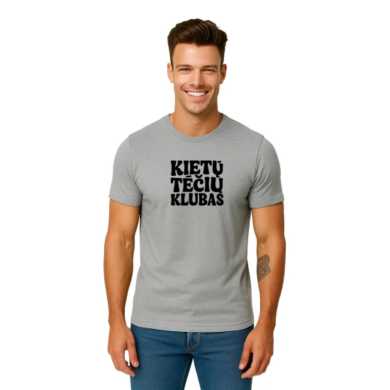 Vīriešu pelēks T-krekls Cool Dad (melns) PK4004