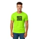 Vīriešu neona zaļš T-krekls Cool Dad (melns) PK4004
