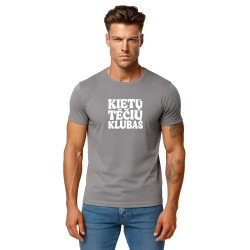 Vīriešu pelēks T-krekls Cool Dad (balts)