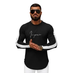 Melna vīriešu blūze Pero