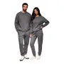 Pelēks unisex ikdienas kostīms Couple