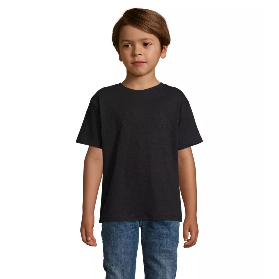 Bērnu viendzimuma melns T-krekls Kids KIDS11970