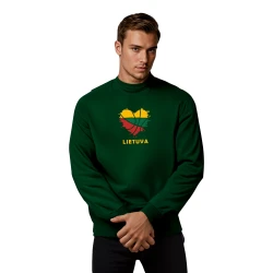 Tumši zaļš džemperis LTU