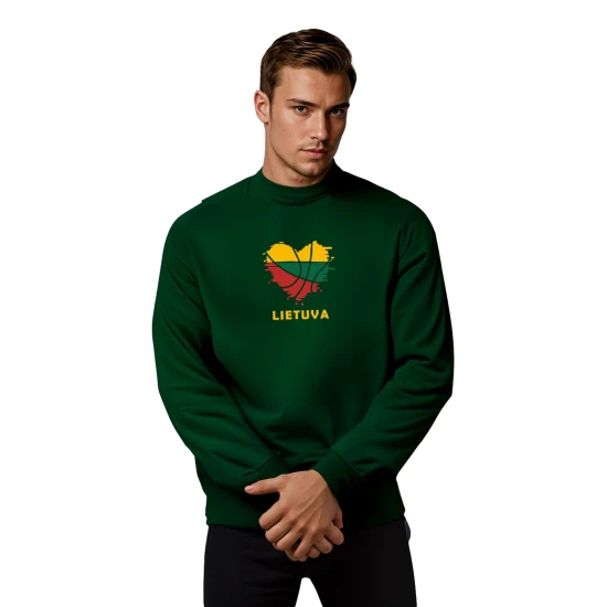 Tumši zaļš džemperis LTU 2001-10