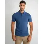Vīriešu zils polo krekls Casual