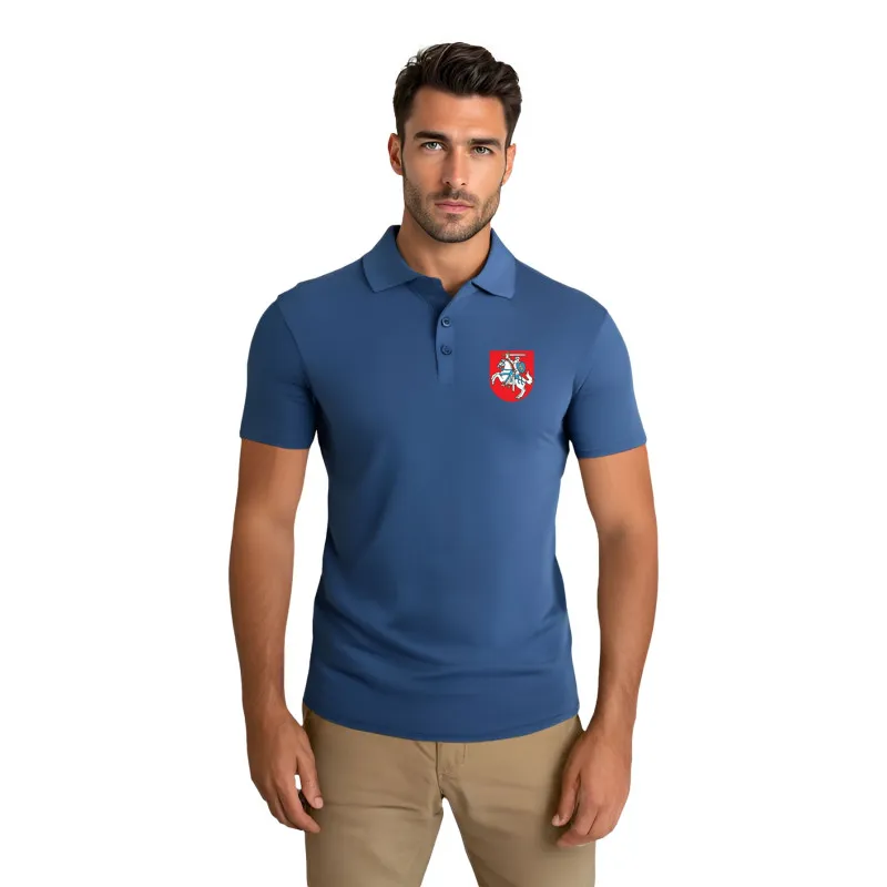Vīriešu zils polo krekls Herb JS/8T80