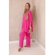 Sieviešu tumši rozā komplekts Elis 28198