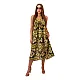 Naisten vaalea khaki mekko olkaimilla Colby Colby 32673