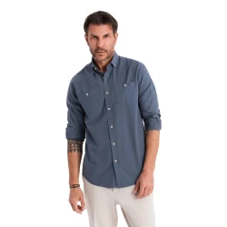 Vīriešu zils krekls Arlas