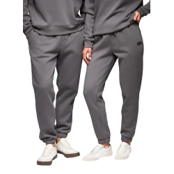 Unisex ikdienas tumši pelēkas bikses Argan