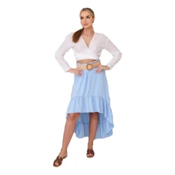 Sieviešu gaiši zils svārki Pixel