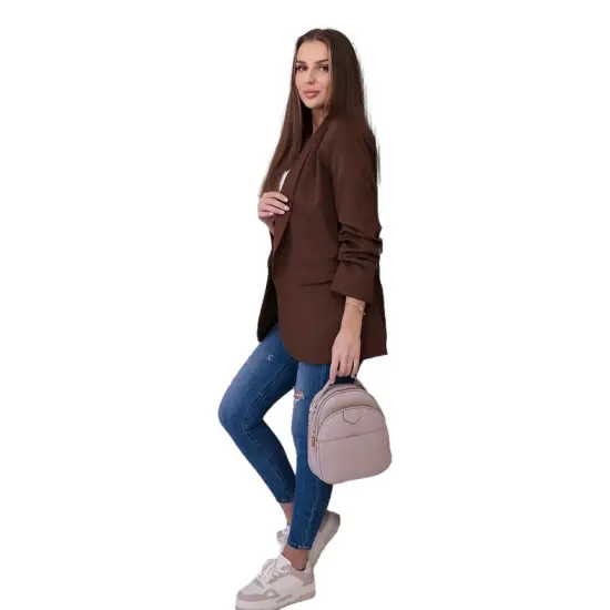 Sieviešu tumši brūna jaka Florita 25726
