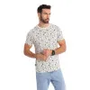 Vīriešu balts T-krekls Authentic V1 OM-TSFP-0225