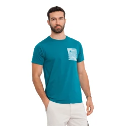 Vīriešu tirkīza krekls Brave