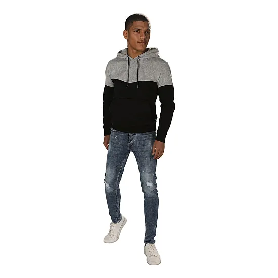 Vīriešu gaiši pelēks džemperis Race BX5875