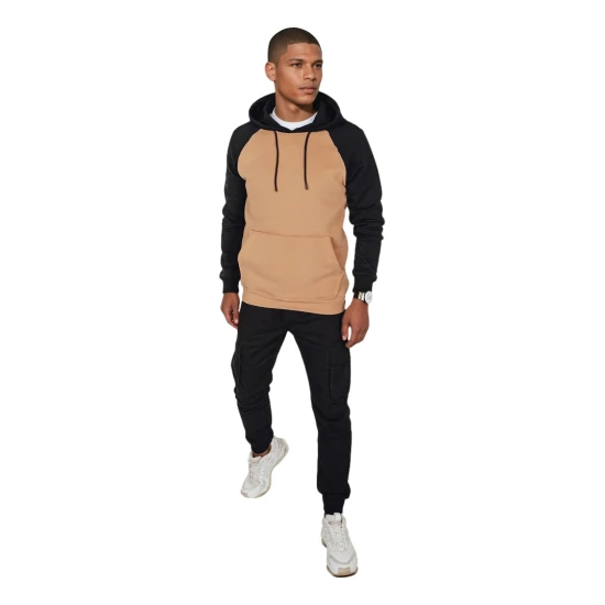 Vīriešu brūns džemperis Winer BX5891