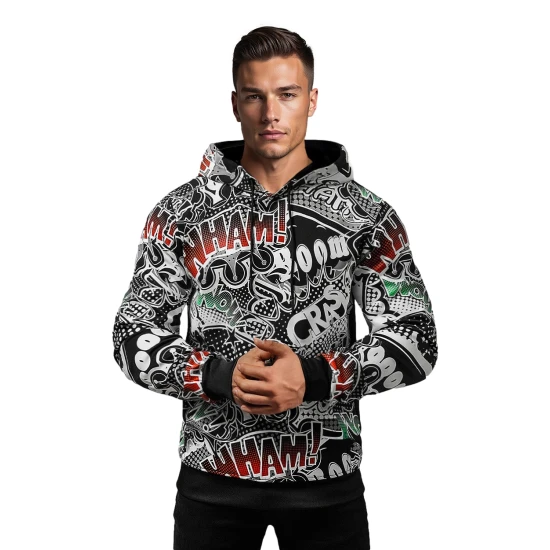 Melns džemperis Ham O/B270