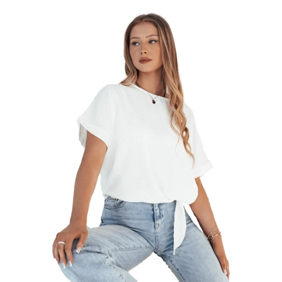 Sieviešu balta blūze ROPEZ RY2468