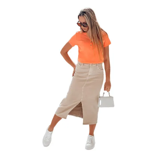 Sieviešu blūze oranžā krāsā Kiss Look RY2840