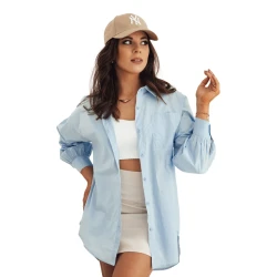 Sieviešu gaiši zils krekls Levy