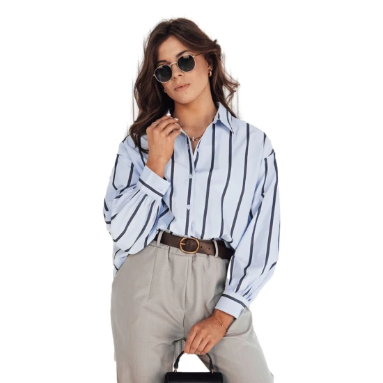 Sieviešu zils krekls Delun DY0378